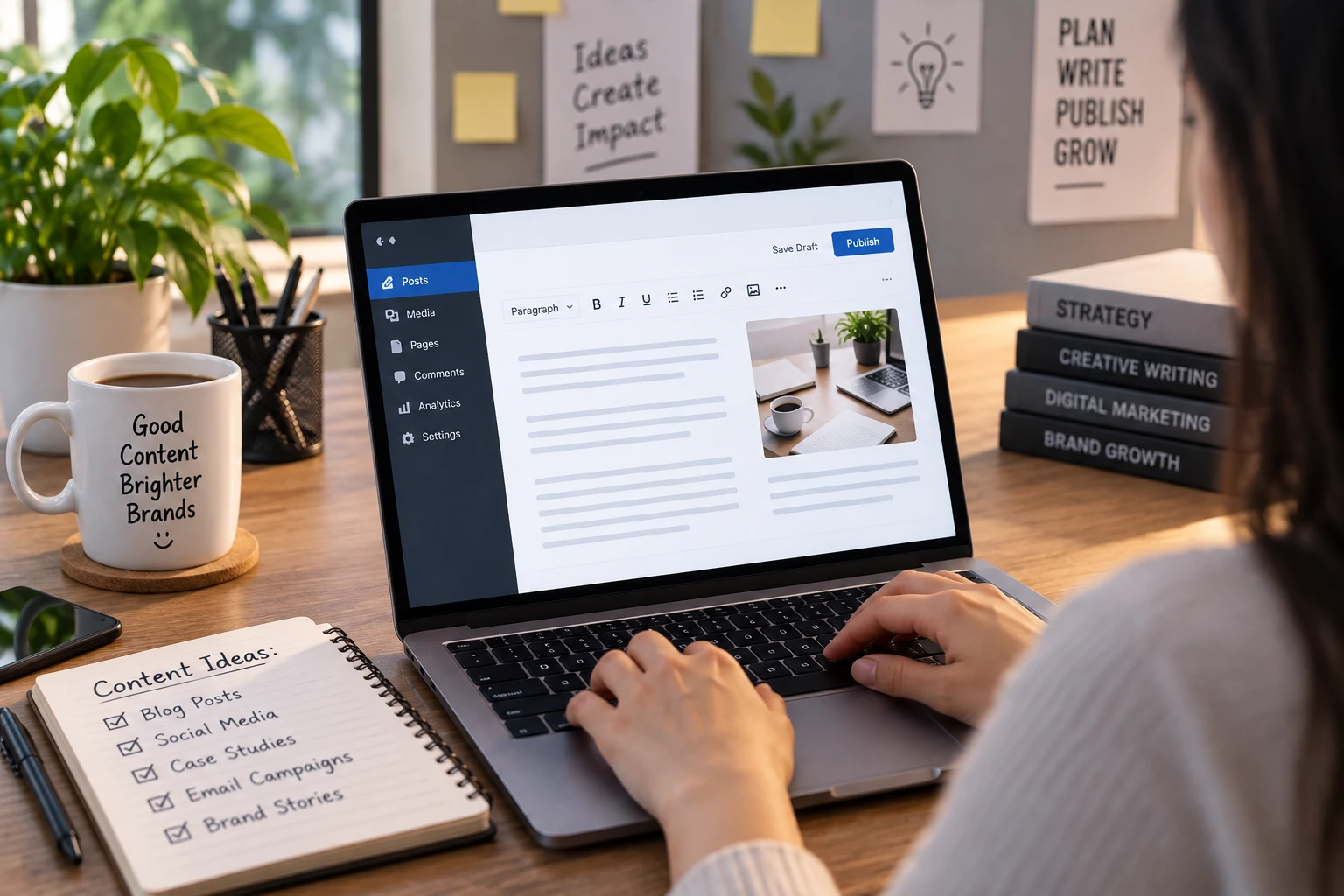Content marketing services